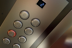 elevator buttons